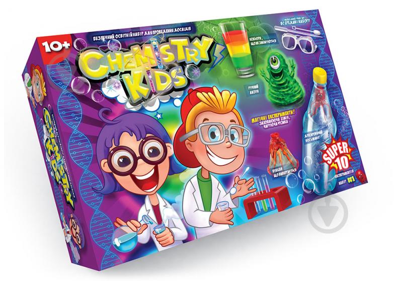 Набор для опытов Danko Toys Chemistry kids укр. (4) в ассортименте CHK-01-01U,02U,03U,0 - фото 4