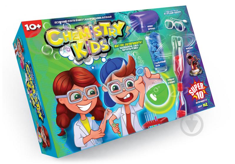 Набор для опытов Danko Toys Chemistry kids укр. (4) в ассортименте CHK-01-01U,02U,03U,0 - фото 3