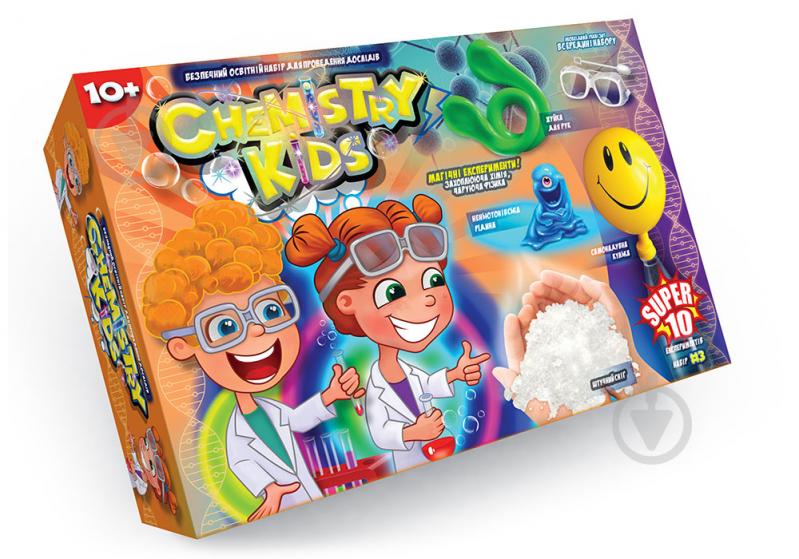 Набор для опытов Danko Toys Chemistry kids укр. (4) в ассортименте CHK-01-01U,02U,03U,0 - фото 2