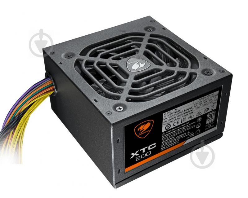 Блок питания Cougar Efficience APFC Silent Fan 6 SATA+ 2PCI-E XTC600 600 Вт - фото 2