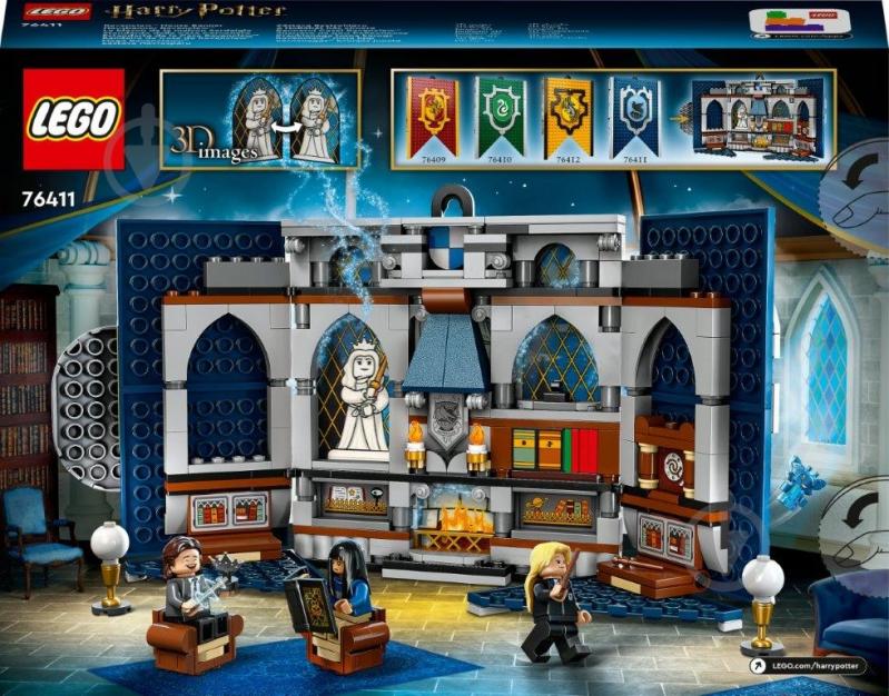 Конструктор LEGO Harry Potter Прапор гуртожитку Рейвенклов 76411 - фото 2