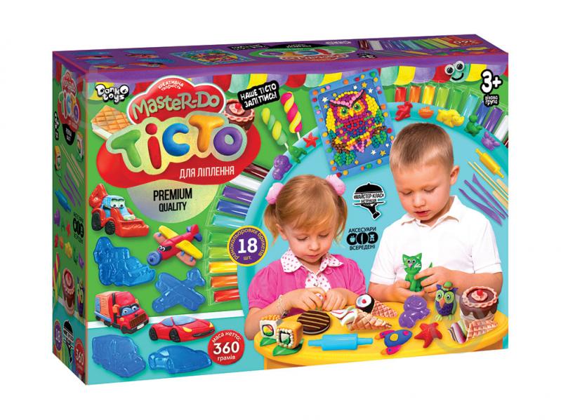 Тесто для лепки Danko Toys Master Do 18х20 г укр. (5) TMD-03-05 - фото 1