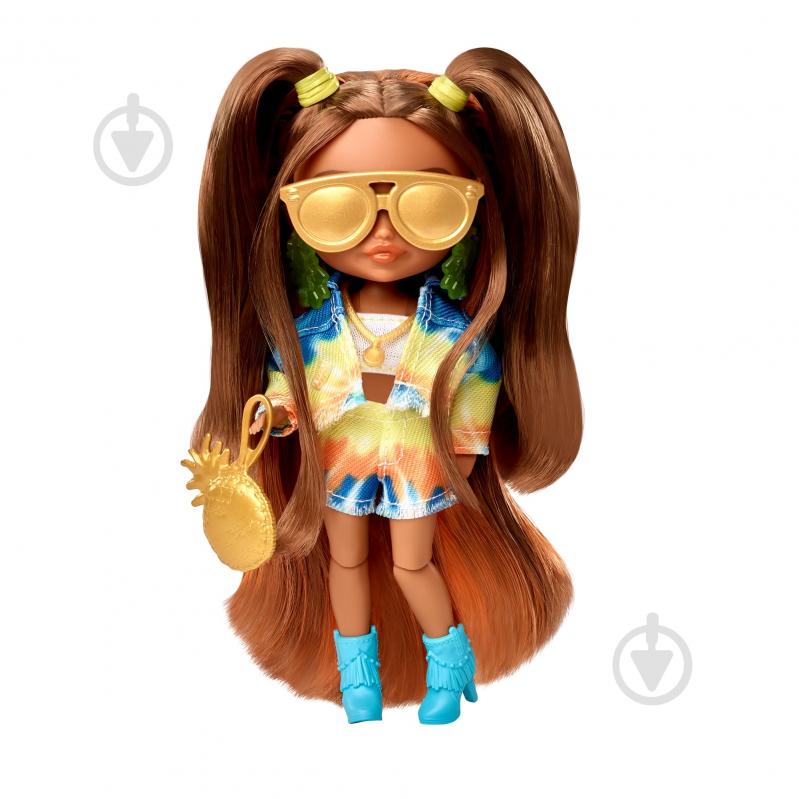Мини-кукла Barbie "Экстра" летняя леди HHF81 - фото 3
