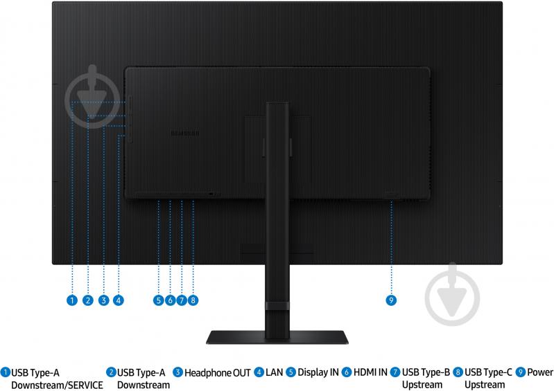 Монитор Samsung ViewFinity S8 37" (LS37D802UAIXCI) - фото 17