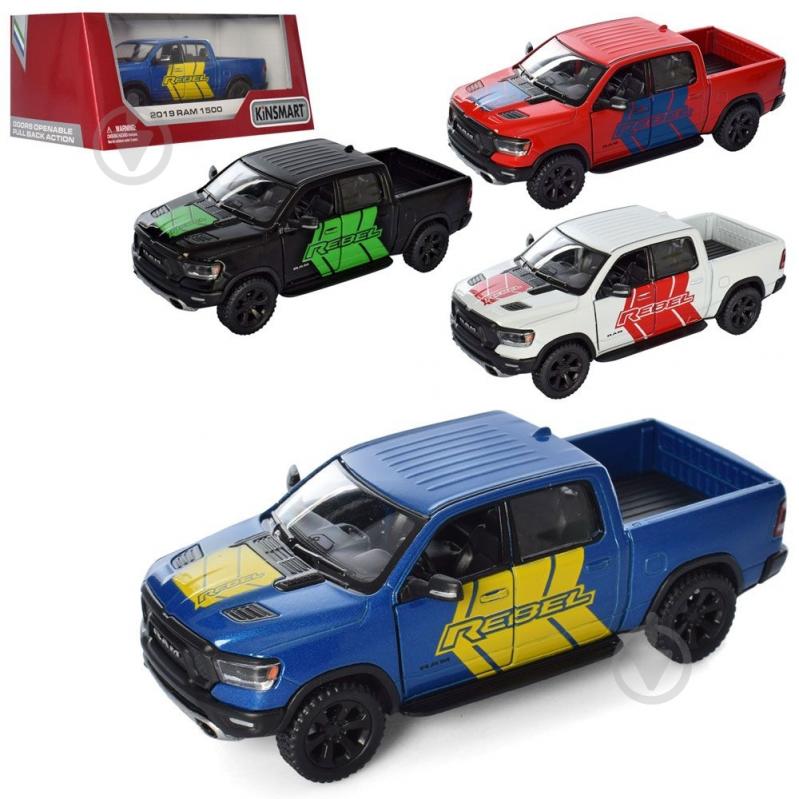 Автомодель Kinsmart 1:48 Dodge RAM 1500 2019 KT5413WF - фото 2