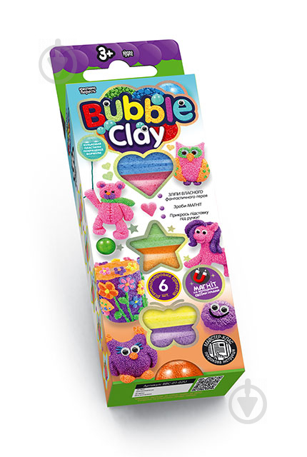 Набор для творчества Danko Toys BUBBLE CLA" укр. (30) в ассортименте BBC-01-01U,02U - фото 2