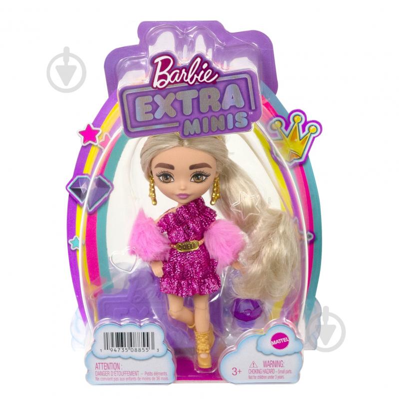 Мини-кукла Barbie "Экстра" леди-принцесса HJK67 - фото 3