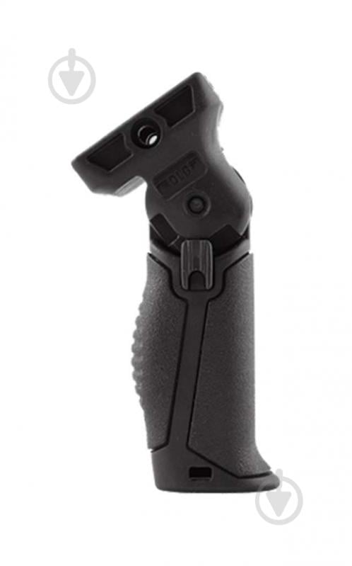 Рукоятка DLG Tactical перенос вогню DLG-048 FOLDABLE PICATINNY FORE GRIP BLACK - фото 4