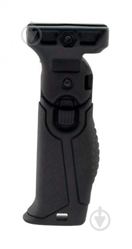 Рукоятка DLG Tactical перенос вогню DLG-048 FOLDABLE PICATINNY FORE GRIP BLACK - фото 6