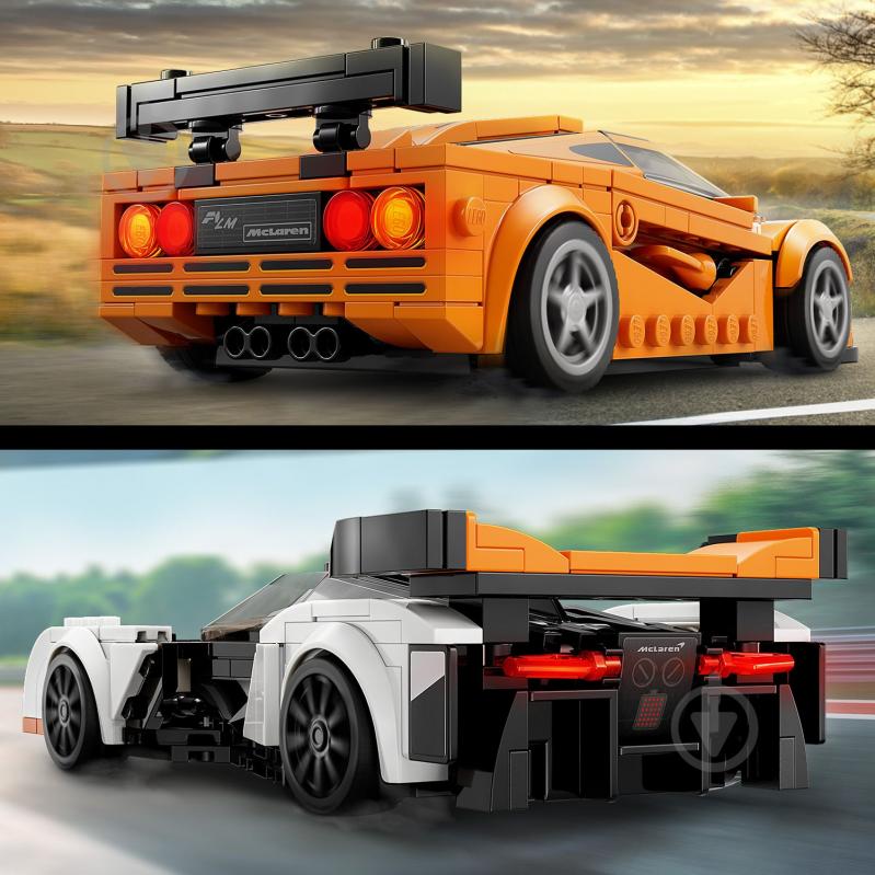 Конструктор LEGO Speed Champions McLaren Solus GT і McLaren F1 LM 76918 - фото 7