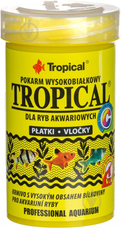 Корм Tropical Tropical 100 мл (рыба и побочные рыбные продукты) - фото 1