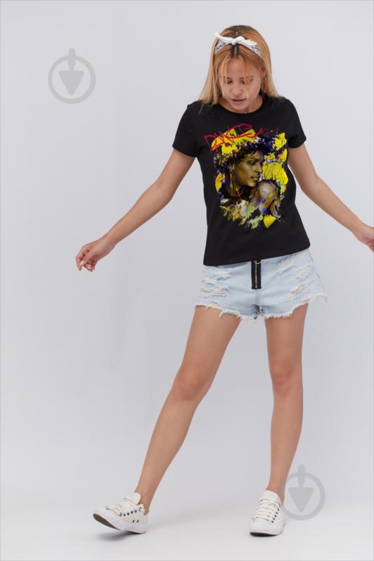 Футболка YAPPI Basic WB1039 р.L черный - фото 2