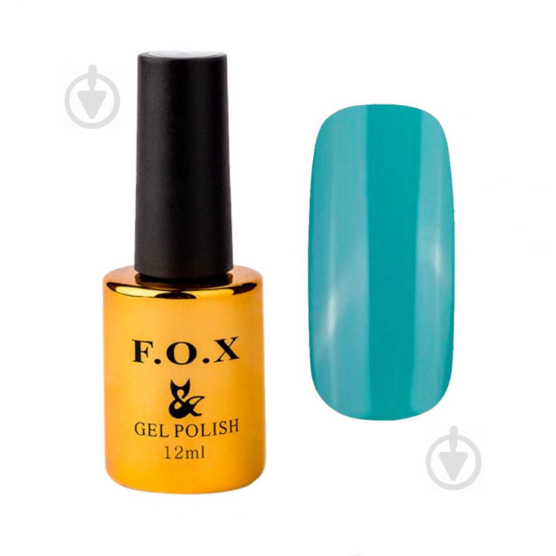 Гель-лак для нігтів F.O.X Pigment POLISH GOLD 165 синій 12 мл - фото 1