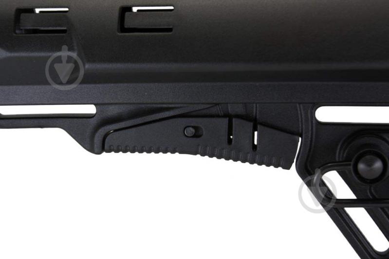 Приклад DLG Tactical DLG-129 SHARP BUTTSTOCK (Mil-Spec) BLACK - фото 5