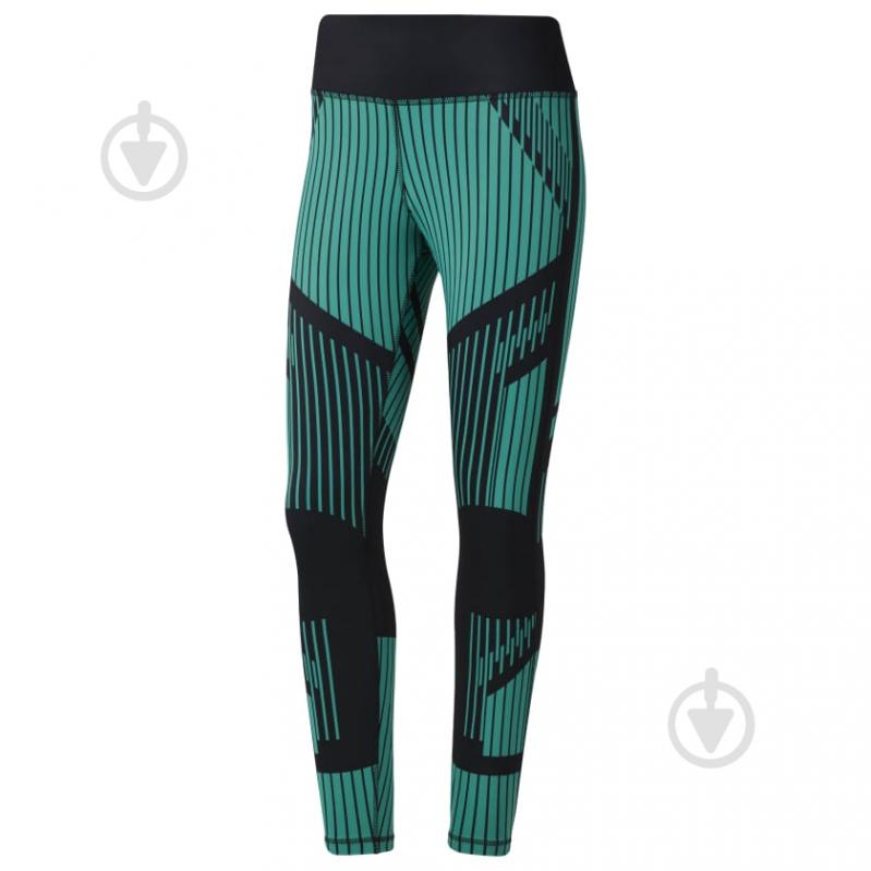 Лосины Reebok C LuxBoldTight2.0 9 DY8043 р.M зеленый - фото 1 Лосины Reebok C LuxBoldTight2.0 9 DY8043 р.M зеленый - фото 1