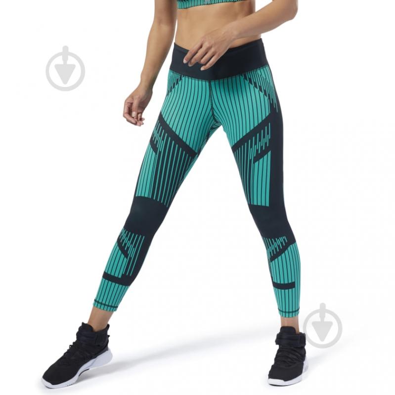 Лосины Reebok C LuxBoldTight2.0 9 DY8043 р.M зеленый - фото 6 Лосины Reebok C LuxBoldTight2.0 9 DY8043 р.M зеленый - фото 6