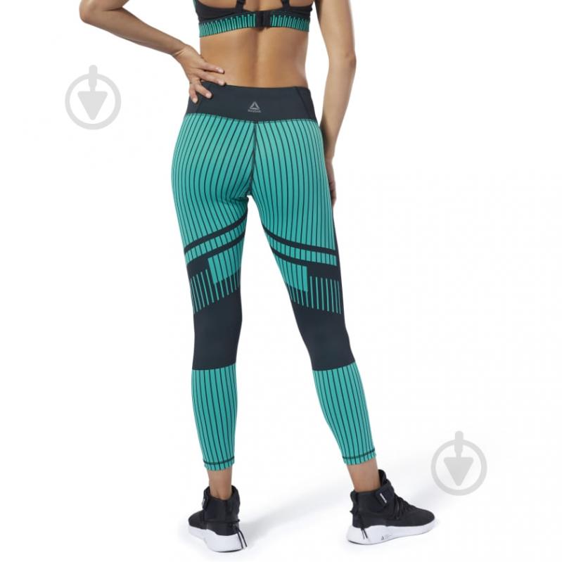Лосины Reebok C LuxBoldTight2.0 9 DY8043 р.M зеленый - фото 8 Лосины Reebok C LuxBoldTight2.0 9 DY8043 р.M зеленый - фото 8