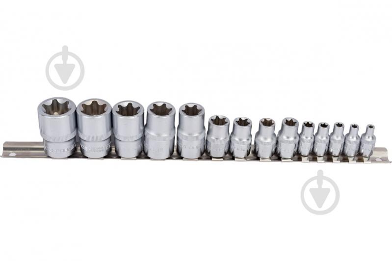 Набор головок Е-профиль 1/4", 3/8", 1/2" (Е4-Е24) Rock FORCE 15 шт. RF-4158 - фото 1 Набор головок Е-профиль 1/4", 3/8", 1/2" (Е4-Е24) Rock FORCE 15 шт. RF-4158 - фото 1
