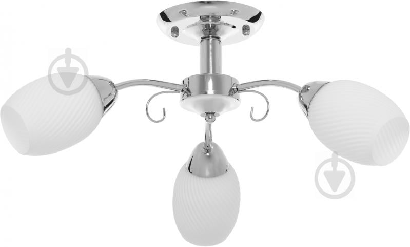 Люстра потолочная Accento lighting Estella 3xE27 хром ALDW-MX12859-3 - фото 1