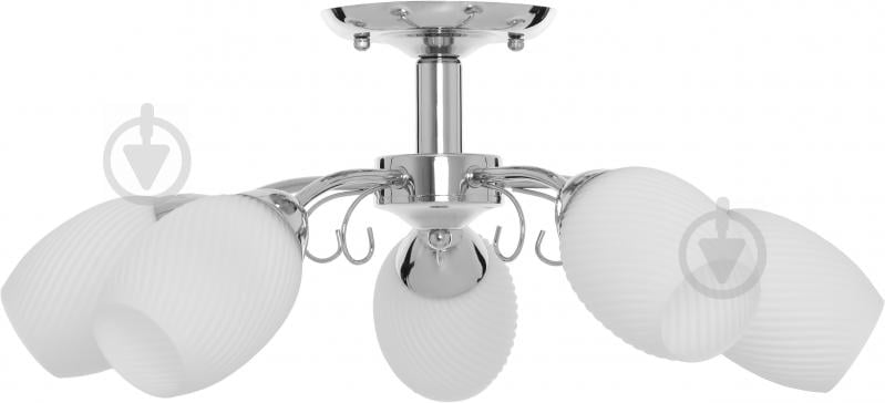 Люстра стельова Accento lighting Estella 5xE27 хром ALDW-MX12859-5 - фото 2