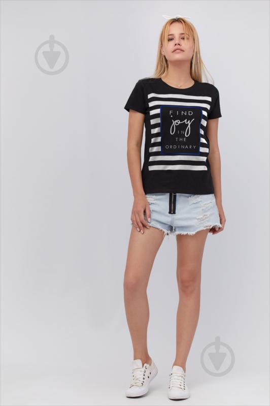 Футболка YAPPI Basic WB1017 р.M черный - фото 2