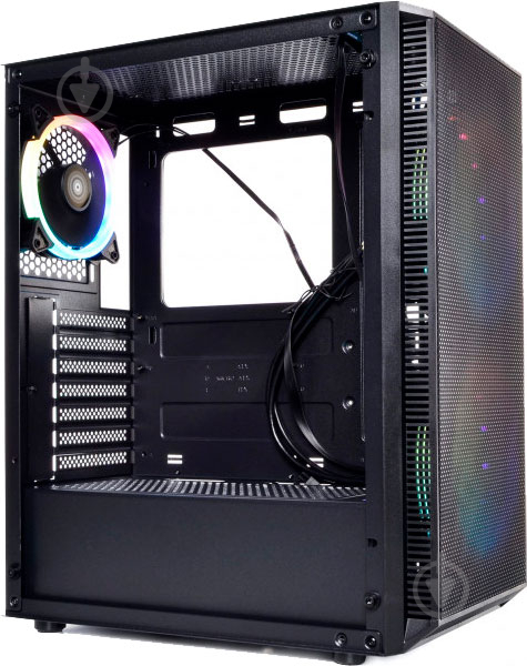 Корпус QUBE Neptune 600W APFC Black (QB07N_FC6U3) - фото 6