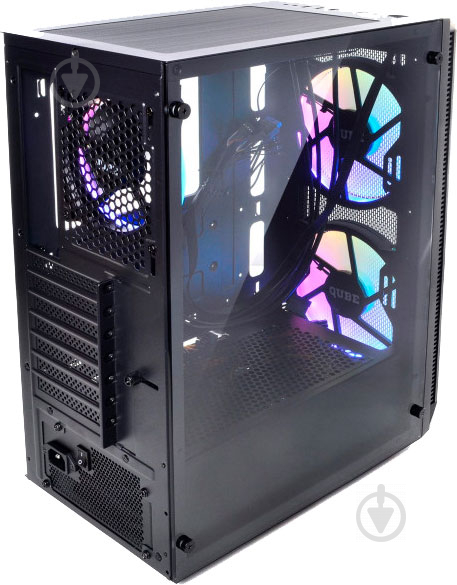 Корпус QUBE Neptune 600W APFC Black (QB07N_FC6U3) - фото 3