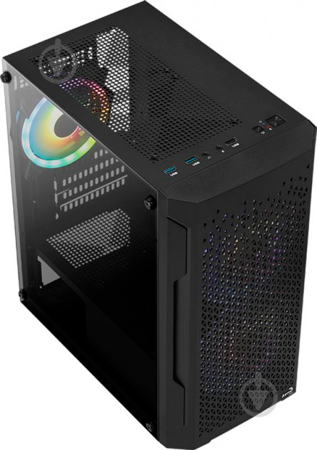 Корпус AeroCool Trinity Mini (Trinity Mini-G-BK-v2) - фото 10