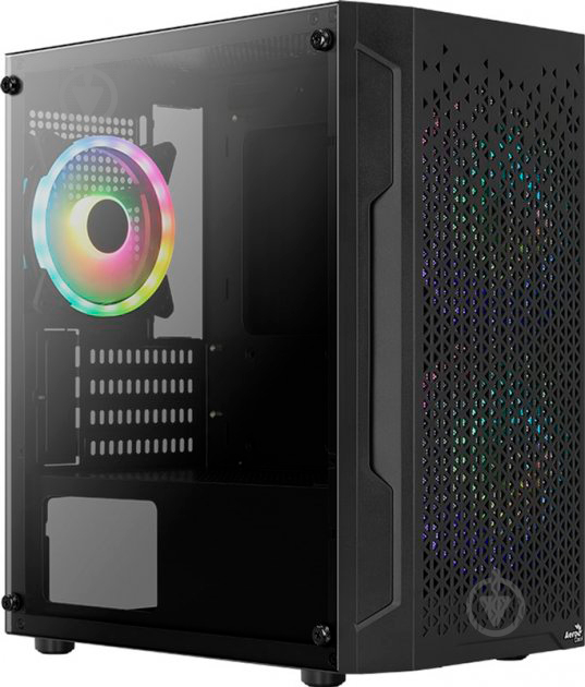 Корпус AeroCool Trinity Mini (Trinity Mini-G-BK-v2) - фото 1