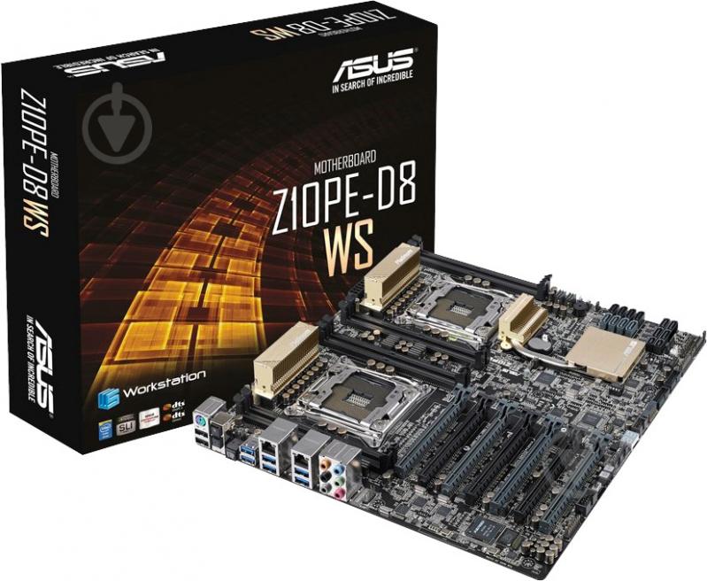 Материнская плата Asus Z10PE-D8-WS (Socket 2011-3, Intel C612, EEB) - фото 4