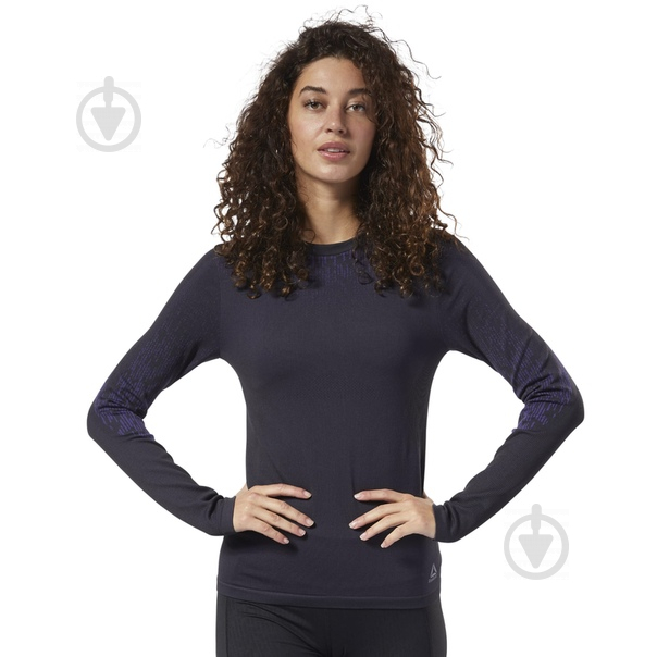 Футболка Reebok OS THERMOWARM BASE DY8176 р.S черный - фото 1