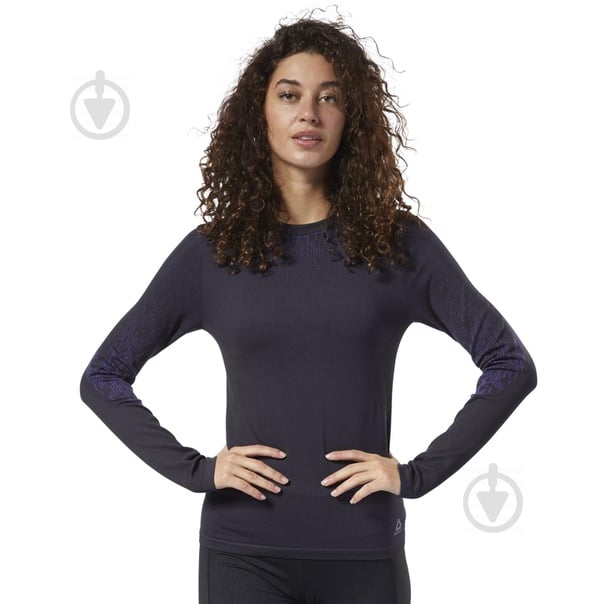 Футболка Reebok OS THERMOWARM BASE DY8176 р.M черный - фото 1