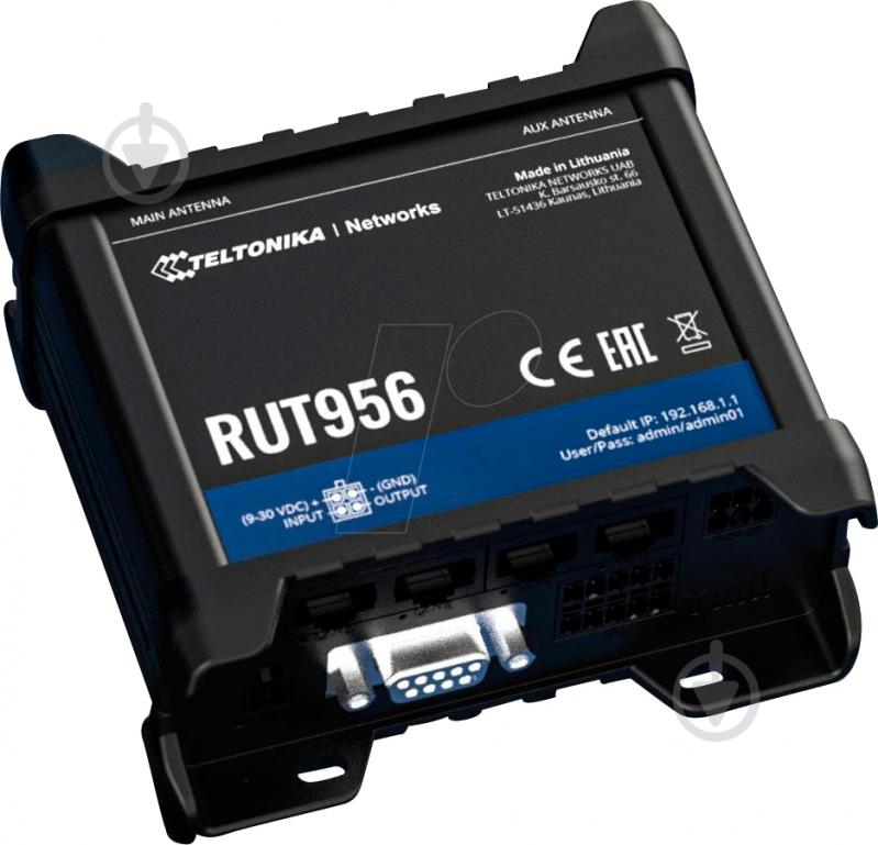 ᐉ Маршрутизатор Teltonika RUT956 (RUT956100000) • Краща ціна в Києві ...