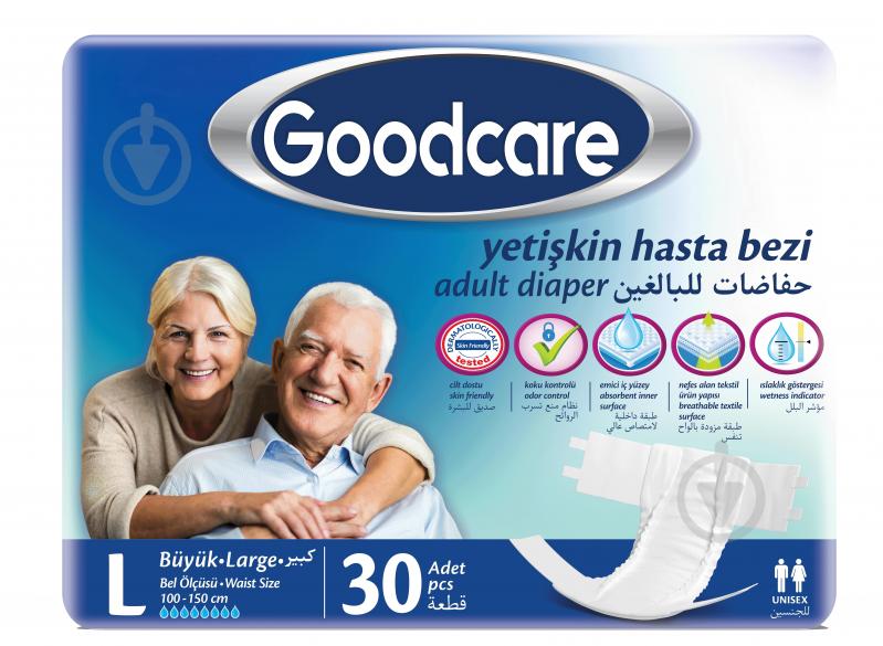 Подгузники GOODCARE Large 30 шт. - фото 1