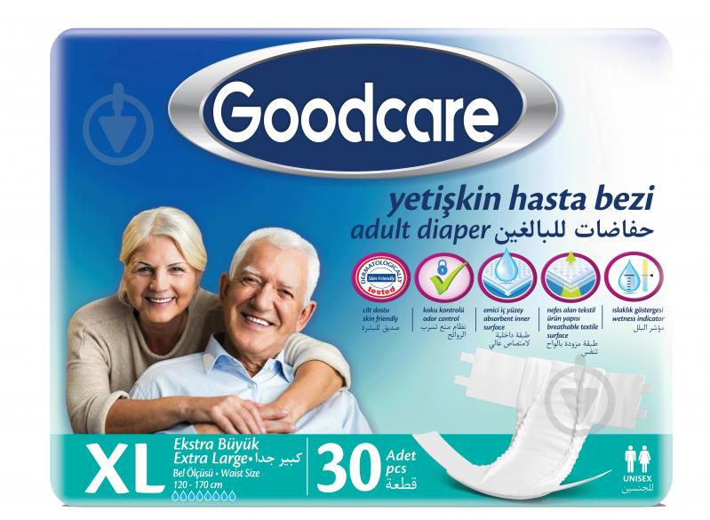 Подгузники GOODCARE E.Large 30 шт. - фото 1