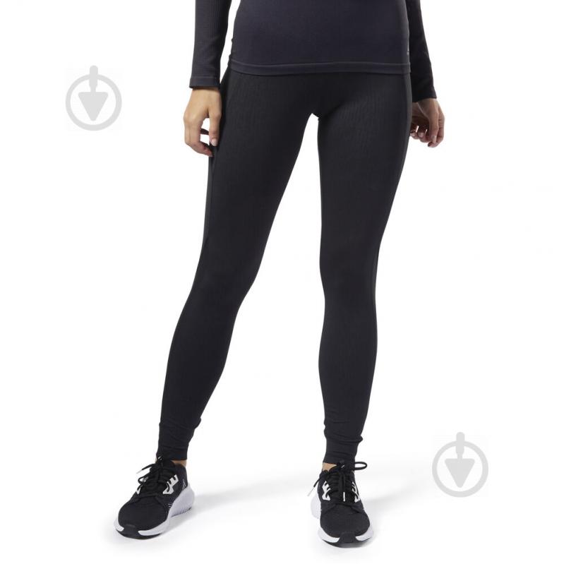 Лосины Reebok OS THERMOWARM T TGH DY8177 р.S черный - фото 1