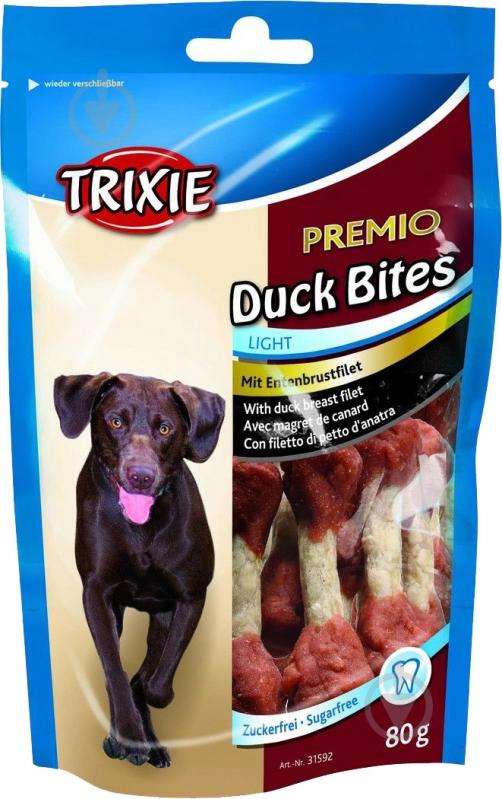 Ласощі Trixie Premio Duck Bites 80 г 31592 - фото 1