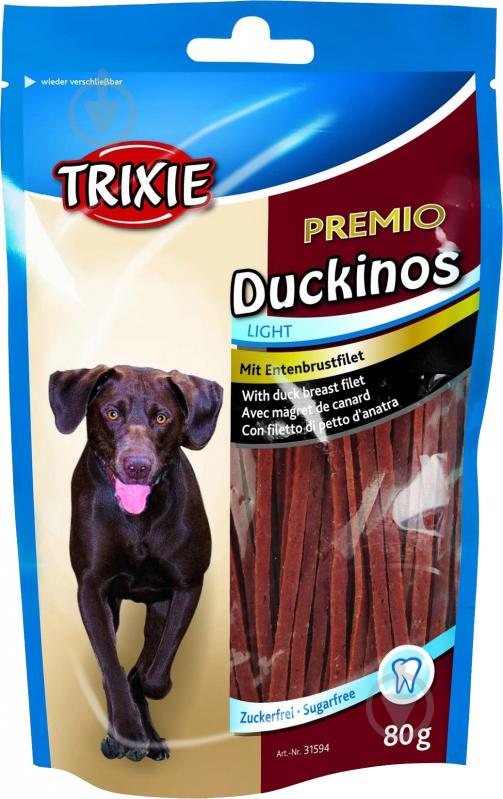 Ласощі Trixie Premio Duckinos 80 г 31594 - фото 1