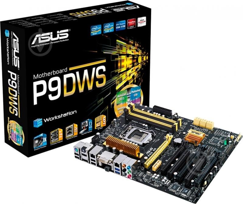 Материнська плата Asus P9D_WS (Socket 1150, Intel C226, ATX) - фото 4