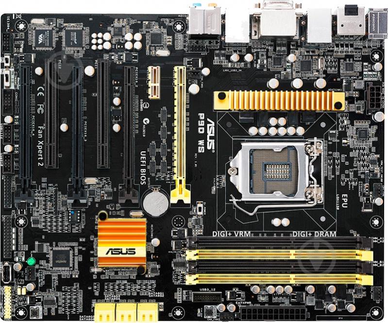 Материнська плата Asus P9D_WS (Socket 1150, Intel C226, ATX) - фото 1