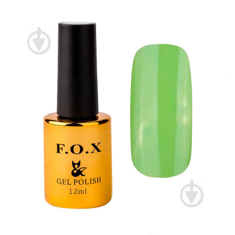 Гель-лак для ногтей F.O.X Pigment POLISH GOLD 178 зелений 12 мл - фото 1