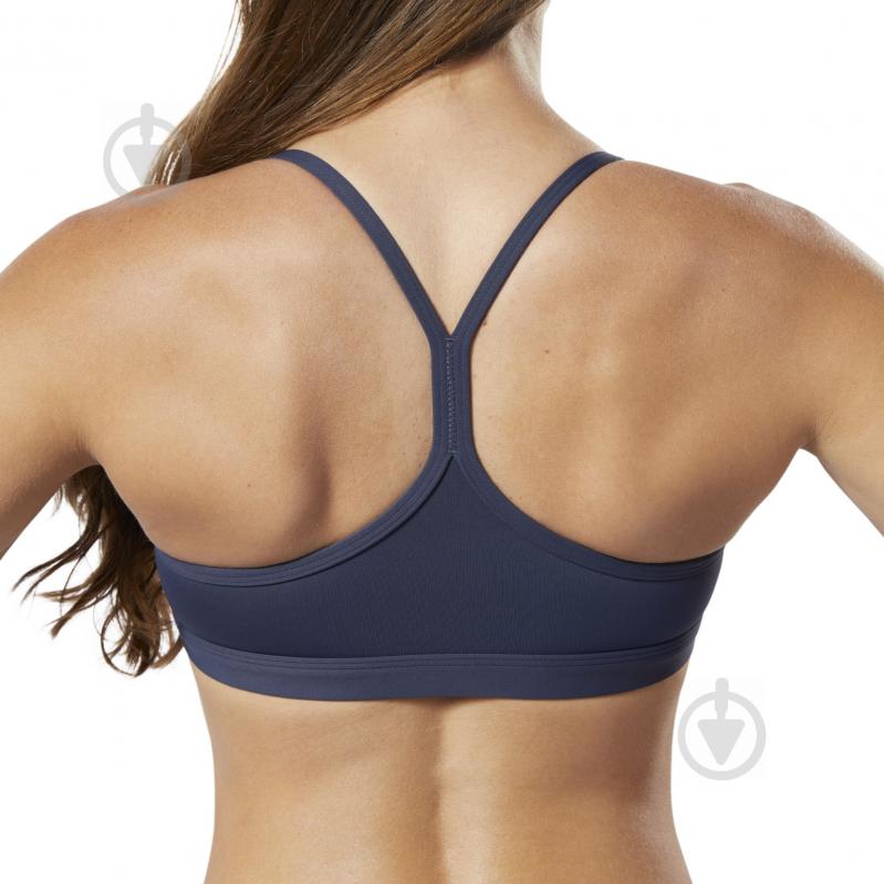 Бра Reebok RC Skinny Bra - PLA DY8410 р.2XS темно-синий - фото 7