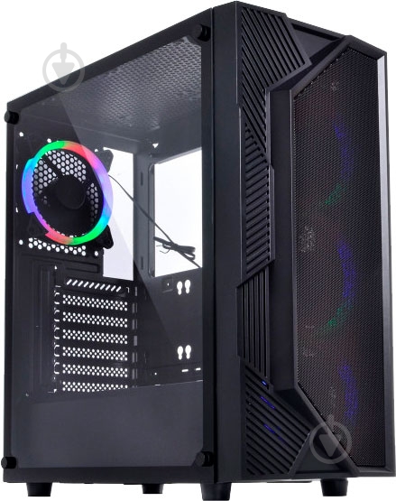 Корпус QUBE Strike 600W APFC Black (STRIKE_F36U3) - фото 2