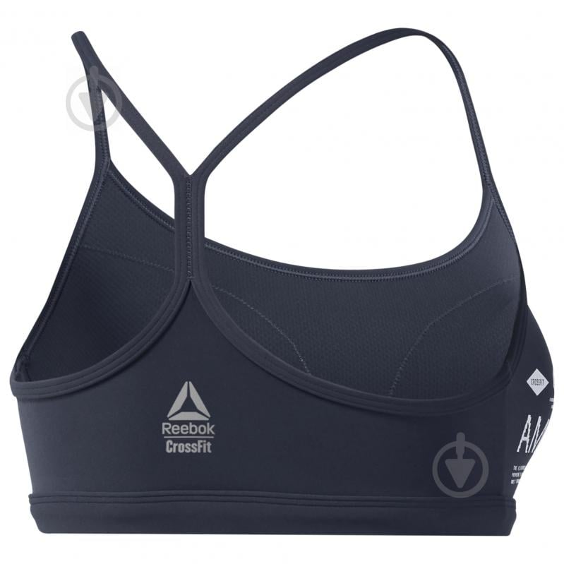 Бра Reebok RC Skinny Bra - PLA DY8410 р.S темно-синій - фото 2