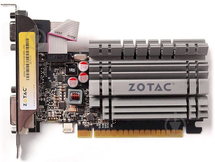 Відеокарта Zotac GeForce GT 730 4GB GDDR3 64bit (ZT-71115-20L) - фото 2