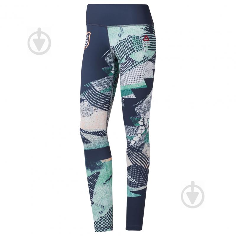 Лосины Reebok RC Lux Tight DY8416 р.XS зеленый - фото 6