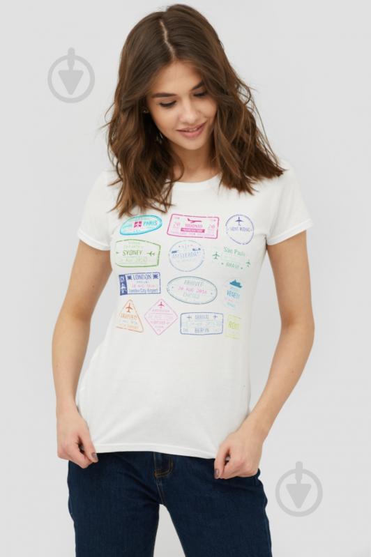 Футболка YAPPI Basic WW1007 р.S білий - фото 1 Футболка YAPPI Basic WW1007 р.S білий - фото 1