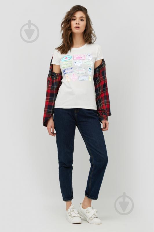 Футболка YAPPI Basic WW1007 р.S білий - фото 2 Футболка YAPPI Basic WW1007 р.S білий - фото 2