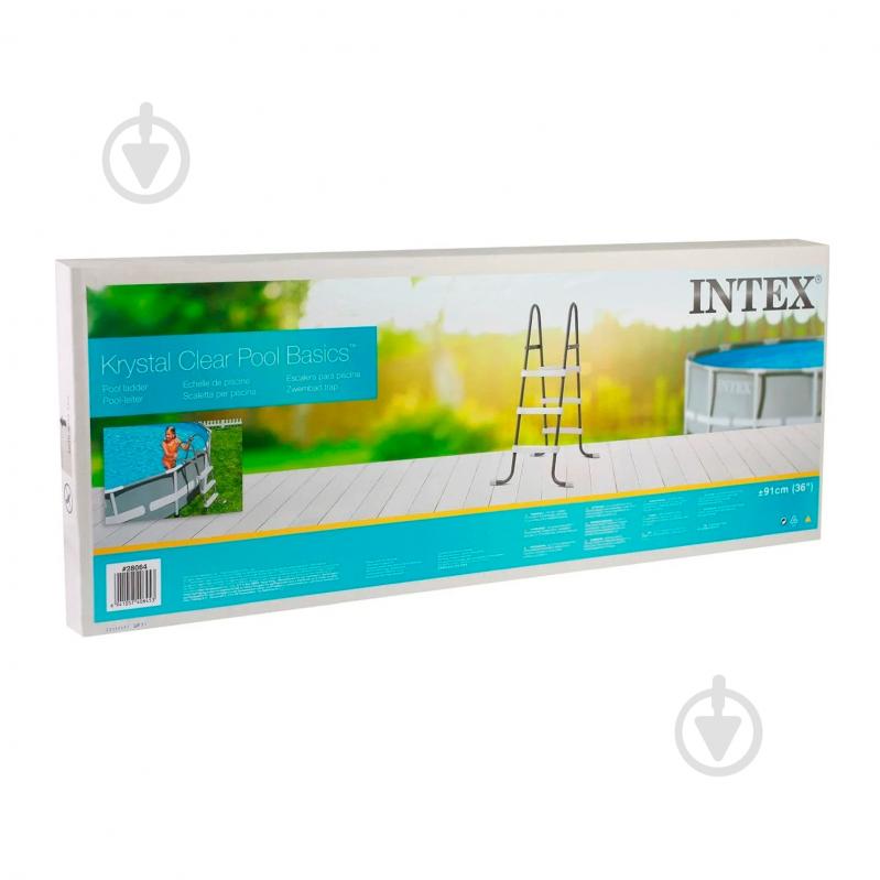 Лестница для бассейна Intex до 91 см 28064 - фото 2