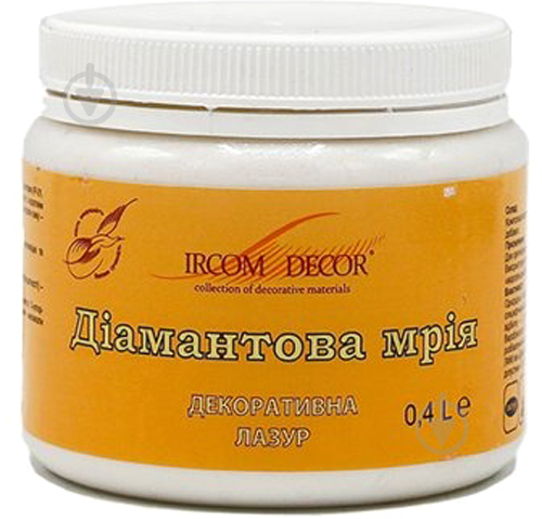 Лазурь Ircom Decor Бриллиантовая мечта red gold 0,4 л - фото 1